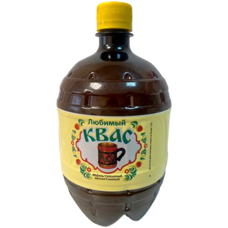 

Квас Любимый нефильтрованный неосветленный 1 л