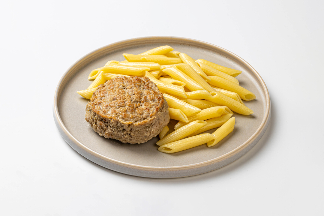 

Котлета Домашняя с макаронами ВкусВилл 220 г