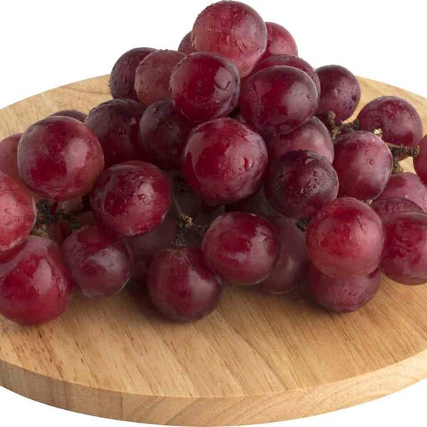 Виноград красный фасованный вес