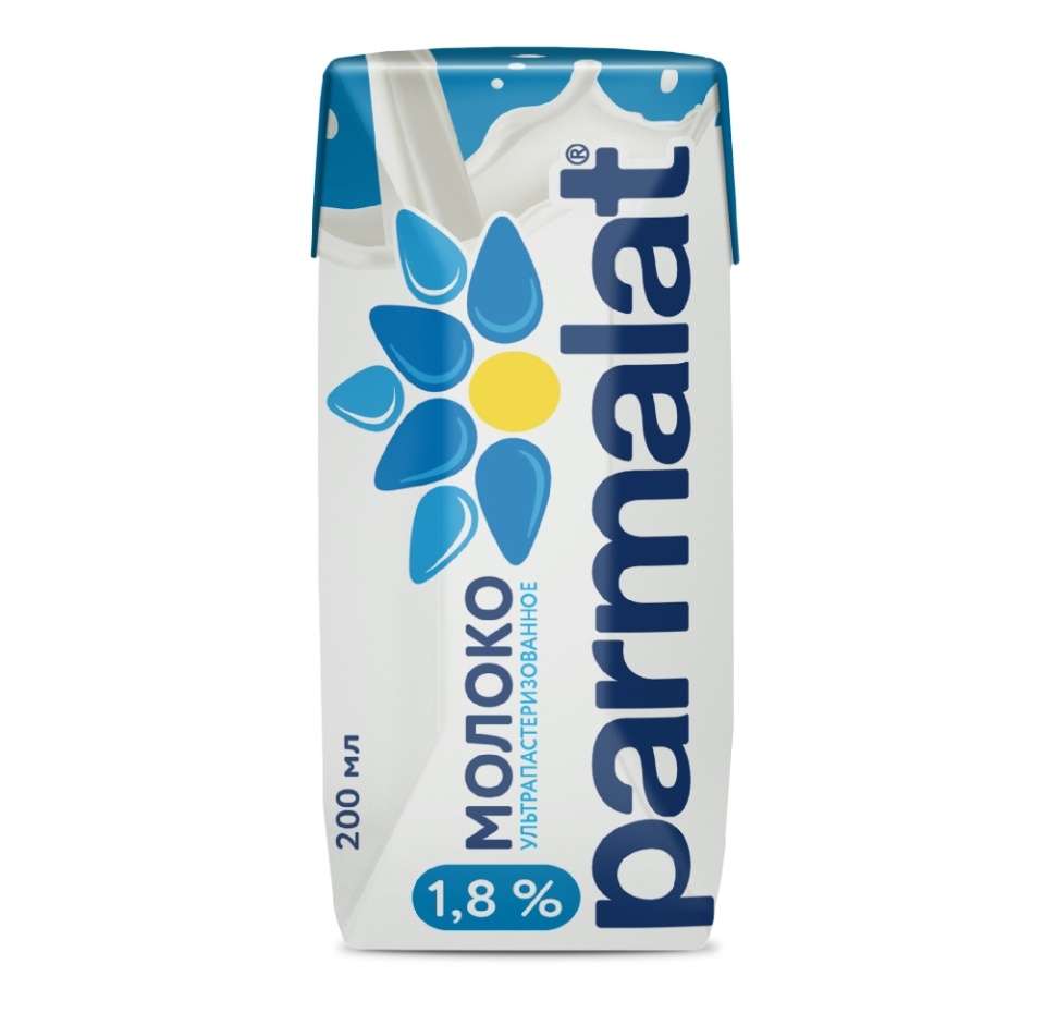 

Молоко ультрапастеризованное Parmalat 1.8% 200 мл