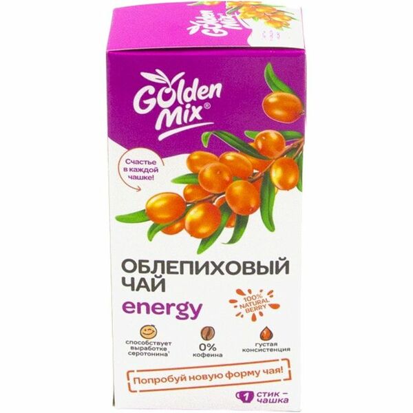 GoldenMix Чай облепиховый Energy 7 шт