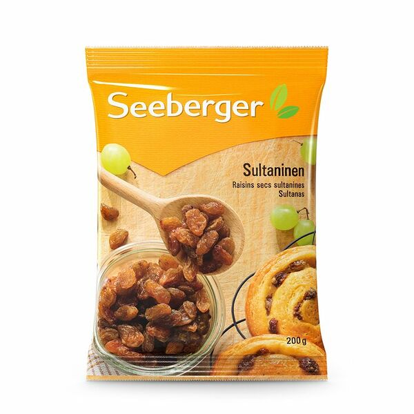 Сухофрукты Seeberger Sultanas Султанский изюм 200 г