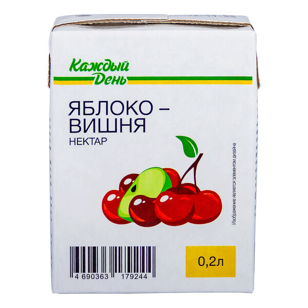 Нектар Каждый день яблочно-вишневый
