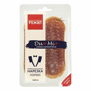 РЕМИТ Колбаса DUO MIO с/к серв.нар.70г