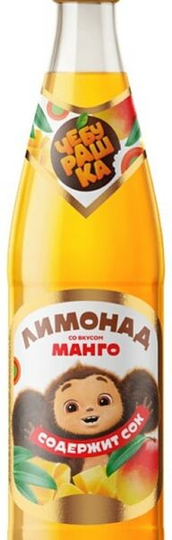 Напиток Чебурашка Лимонад Манго 450мл