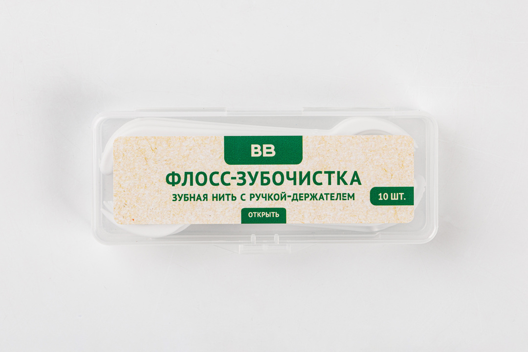 

Флосс-зубочистка, 10 шт