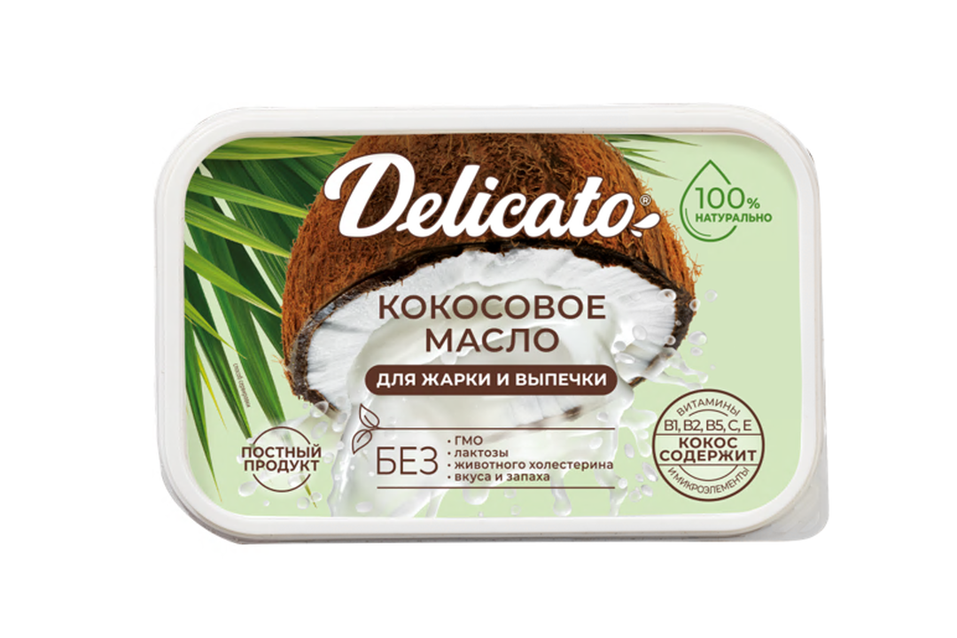 

Масло кокосовое Delicato рафинированное 200 г
