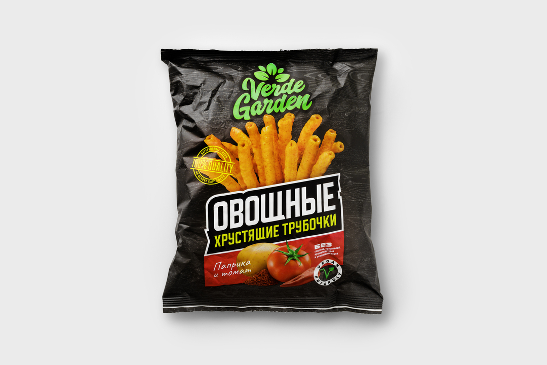 

Трубочки с паприкой и томатом