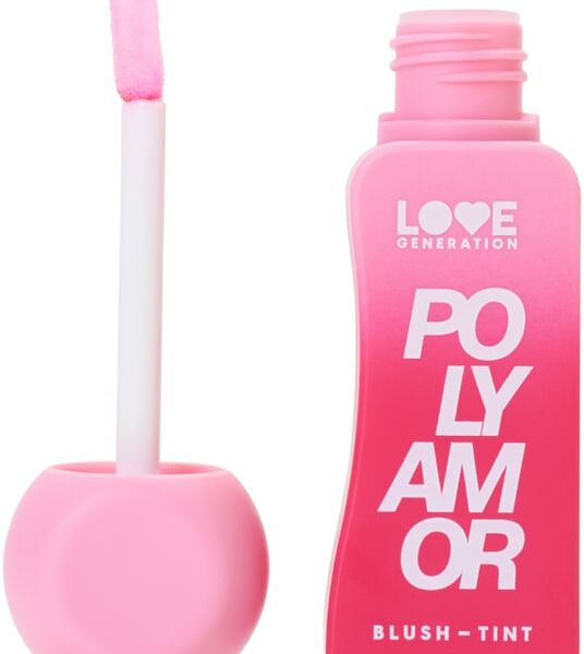 Румяна-тинт Love Generation Polyamor стойкий Нежно-розовый Тон 01 1.8мл