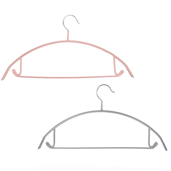 Vetta вешалка металлическая style, 42см, металл, pvc, 2 цв.