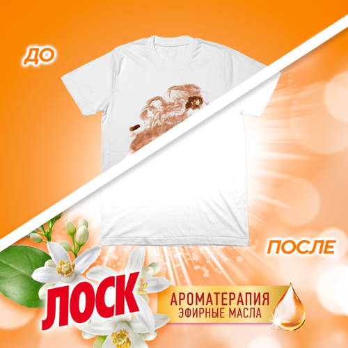 

Гель для стирки Лоск Арома цветок апельсина и бергамот 2.19 л