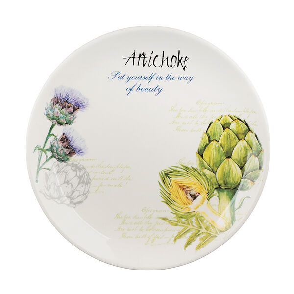 Millimi артишоки блюдо, 25,5х2,5см, керамика