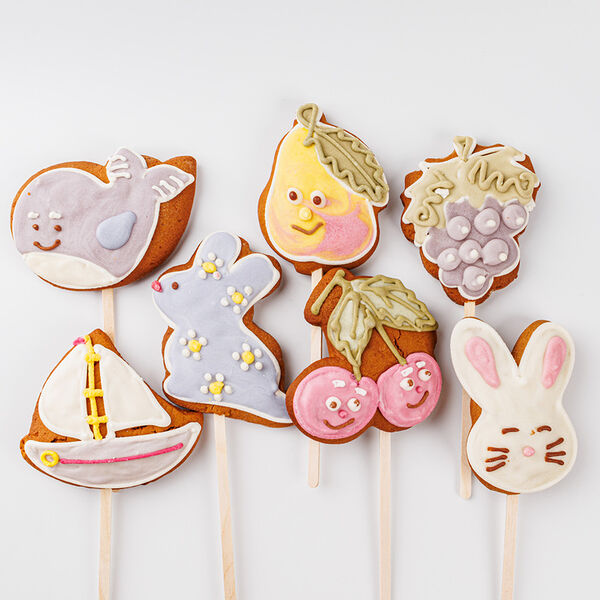 Пряник на палочке в ассортименте