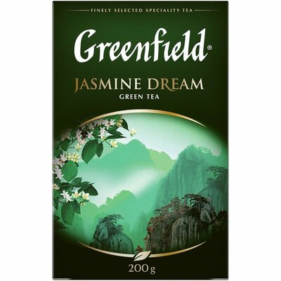 Чай зеленый Greenfield Жасминовый сон (Jasmine Dream) листовой 200 г