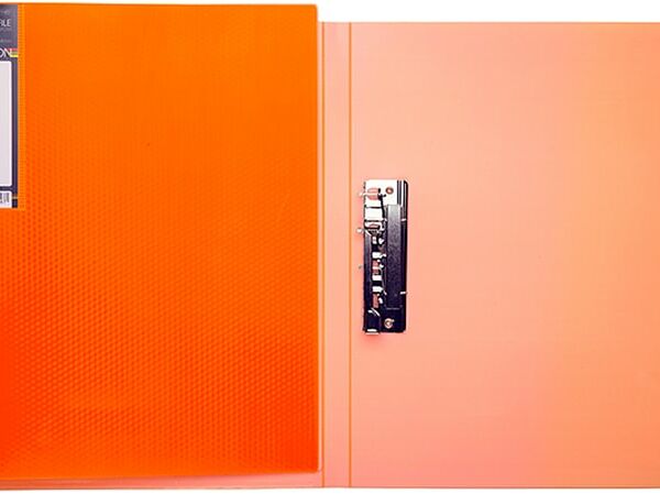 Папка Hatber HD Diamond Neon А4 оранжевая