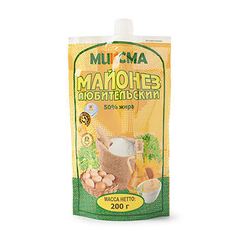 Майонез Миксма Любительский 50% 200 г