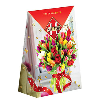 Чай черный Hilltop Цейлонское утро крупнолистовой картонный треугольник Яркий 50г, Россия