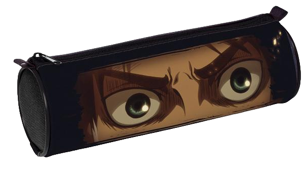 Пенал-тубус Hatber Атака Титанов на молнии, 210х70 мм