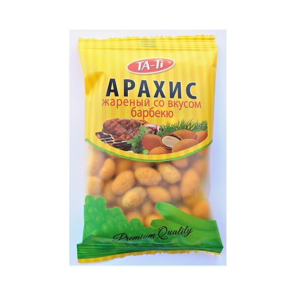Арахис жареный со вкусом барбекю TA-TI вес 70г.