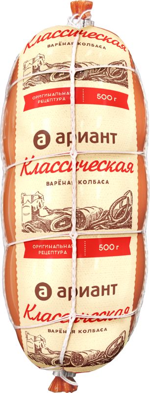

Колбаса Ариант Классическая вареная 500 г