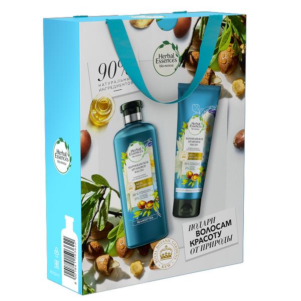 

Подарочный набор Herbal Essences Марокканское аргановое масло Шампунь + Бальзам, 580мл