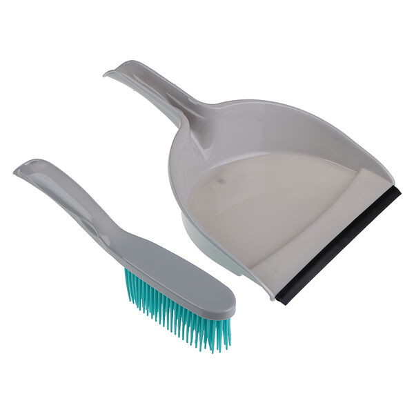 набор Vetta совок, щетка, полипропилен, термопластичная резина, совок:32х22,щетка:26х5 см