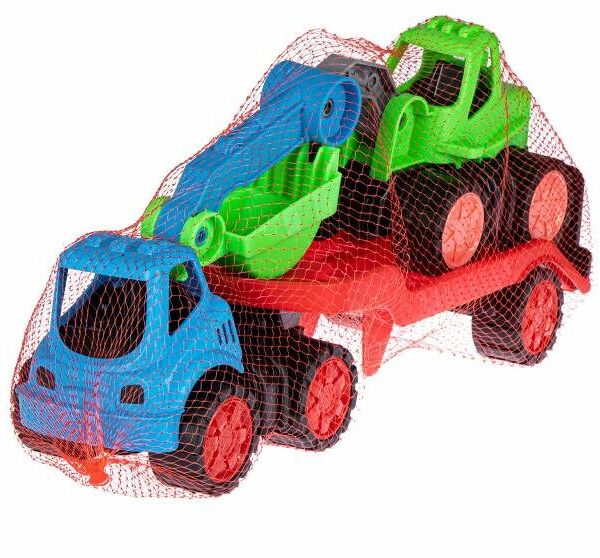 Машинка Компания Друзей Эвакуатор и строительная техника, микс 35х12х19 см