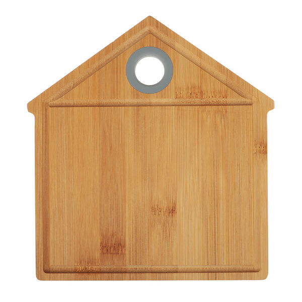 Доска разделочная VETTA, бамбук, силикон, 19.6х21х0.9см