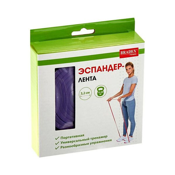 Эспандер-лента, ширина 3,2 см (12 - 36кг.), арт SF 0195