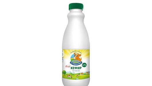 Кефир Коровка из Кореновки 2,7% БЗМЖ, 900мл