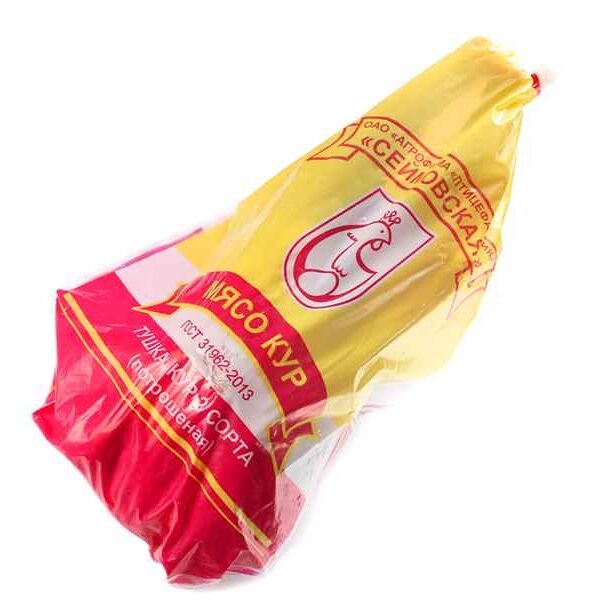 Тушка куриная Птицефабрика Сеймовская 2 сорт, замороженная, вес 