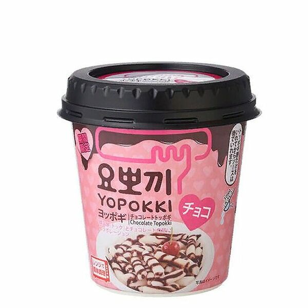 Клецки рисовые Yopokki токпокки с шоколадным соусом