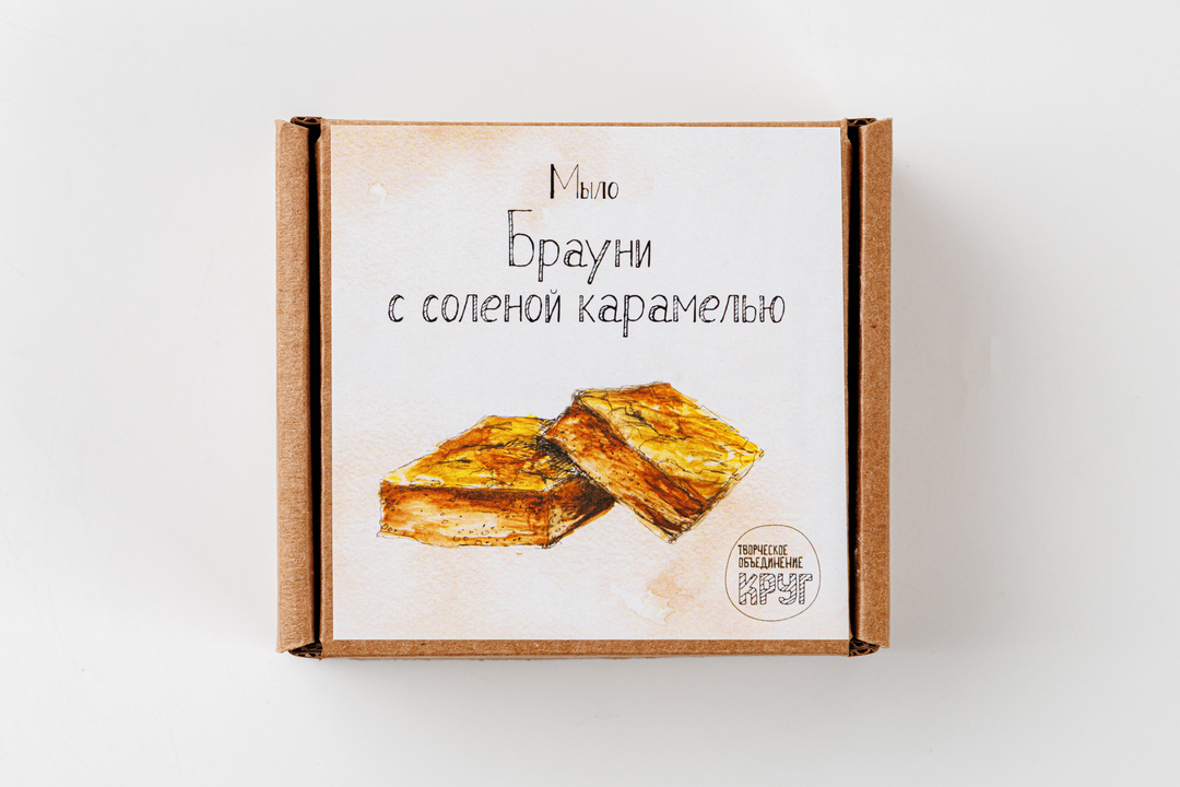 

Мыло Брауни с соленой карамелью