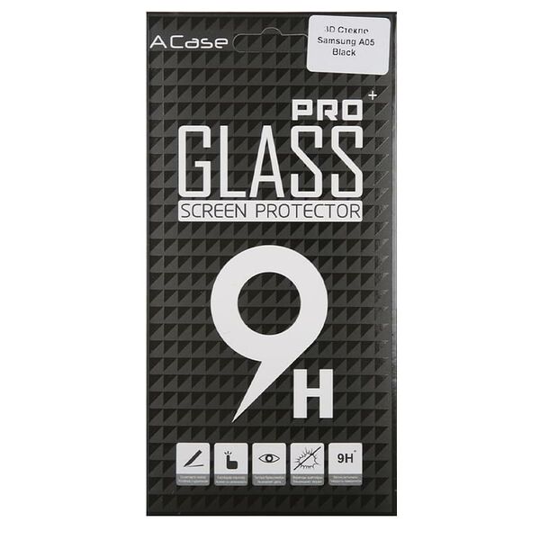 Защитное стекло для Samsung, Galaxy A05, 3D стекло ACASE (Glas-3D-SGA05)
