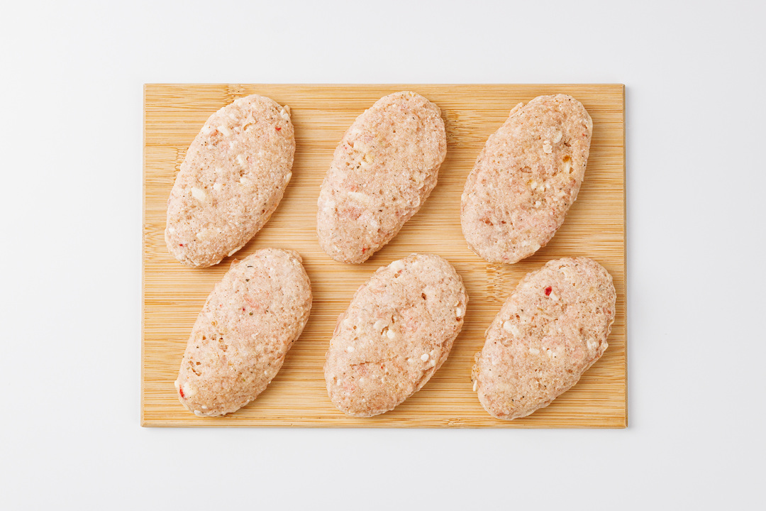 

Котлеты из цыпленка-бройлера с моцареллой по-средиземноморски заморозка 480 г