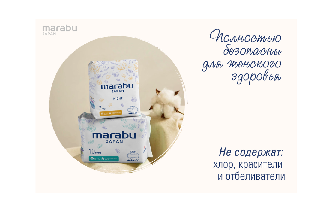 

Прокладки гигиенические Marabu Super 8 шт.