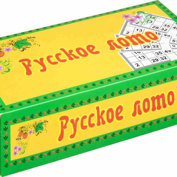 Игра настольная Лото классическое, в ассортименте