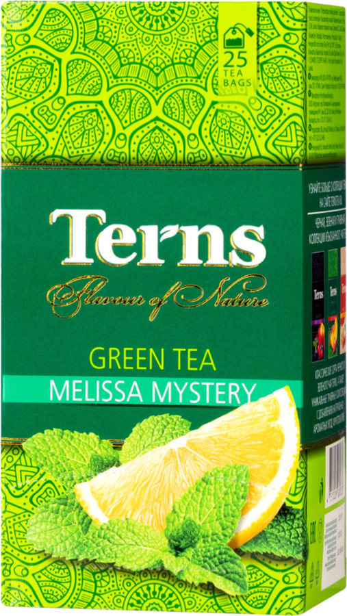 

Чай зеленый Terns Melissa mystery 25 шт. 37.5 г