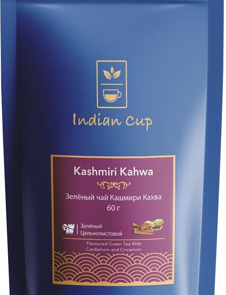 Чай зеленый Indian cup Кашмири Кахва 60г
