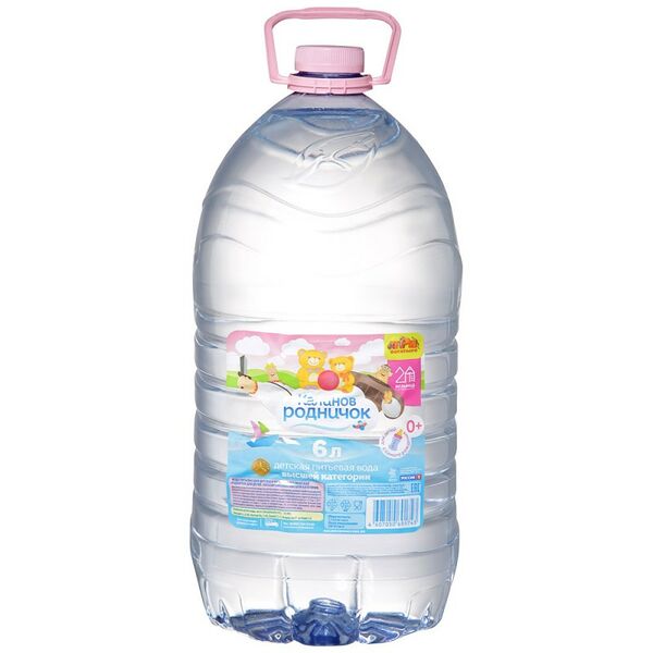 Вода Калинов Родничок детская