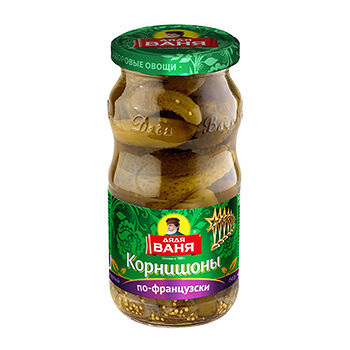 Корнишоны по-французски Дядя Ваня ст/б 460 г