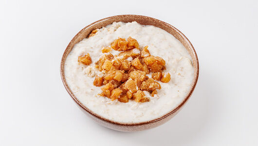 Каша овсяная молочная с яблоком и корицей 420г