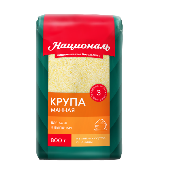 Крупа манная Националь, 800г