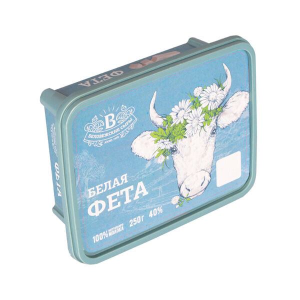 Сыр рассольный Белая Фета 40% 250г