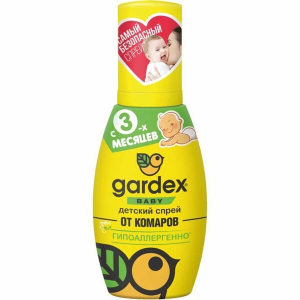 Gardex Baby Спрей от комаров детский с 3-х месяцев 75 мл