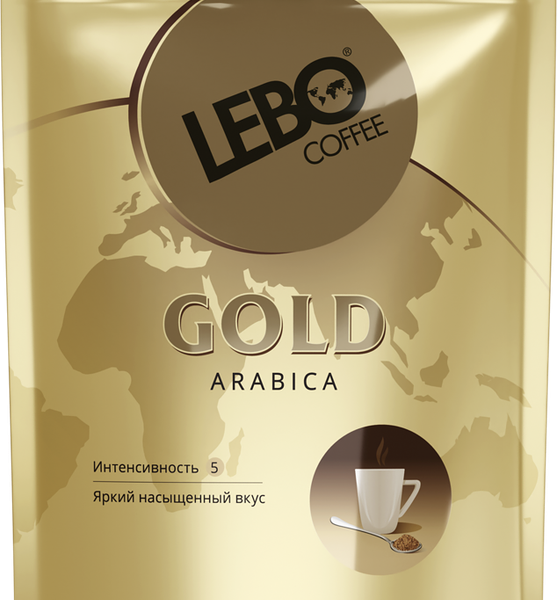 Кофе растворимый LEBO Gold сублимированный