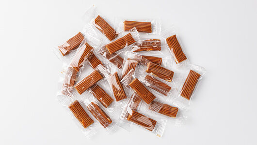 Ирис соленый с арахисом, вес