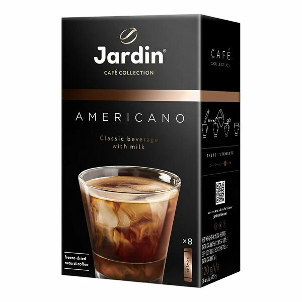 Напиток кофейный Jardin Американо Премиум микс 8шт*15г
