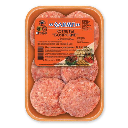 

Котлеты ИзОлимп Боярские 600 г