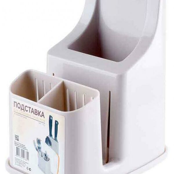 Подставка Полимербыт для столовых приборов универсальная, 17х15х20 см